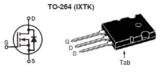 IXTK20N140, Стандартный N-канальный силовой MOSFET